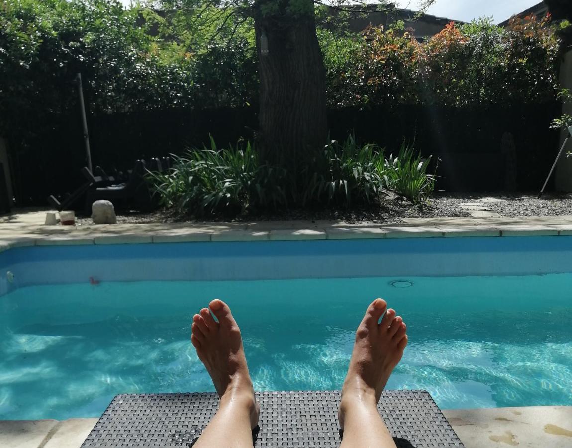 La Villa Carcassonne, Cite 8 Min A Pieds, Clim, Piscine, Full Wifi, Borne 7,5Kw, Velo Elect, Parking Prive Buitenkant foto