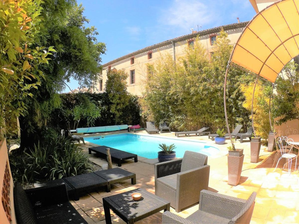 La Villa Carcassonne, Cite 8 Min A Pieds, Clim, Piscine, Full Wifi, Borne 7,5Kw, Velo Elect, Parking Prive Buitenkant foto
