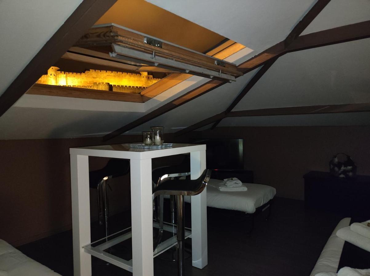 La Villa Carcassonne, Cite 8 Min A Pieds, Clim, Piscine, Full Wifi, Borne 7,5Kw, Velo Elect, Parking Prive Buitenkant foto