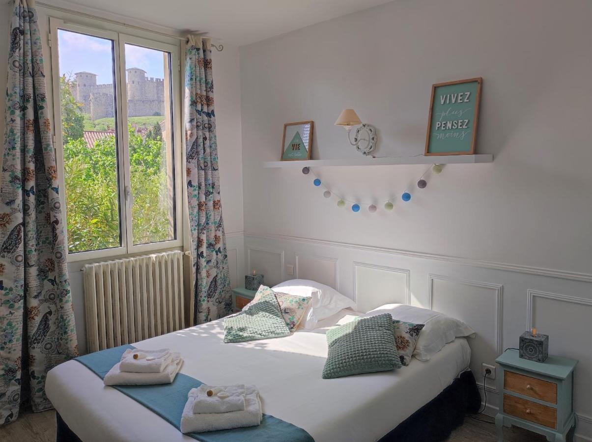 La Villa Carcassonne, Cite 8 Min A Pieds, Clim, Piscine, Full Wifi, Borne 7,5Kw, Velo Elect, Parking Prive Buitenkant foto